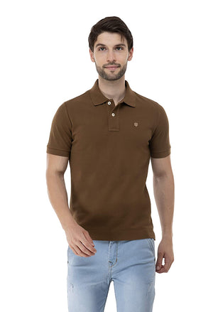 Open image in slideshow, USI Uni Style Image Mens Smart Fit Con 11 Polo T-Shirt Color D.Plum
