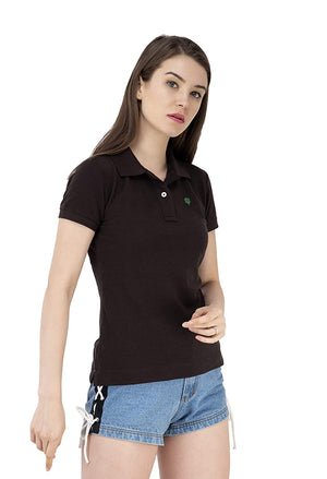 USI Uni Style Image Women's Polo Color-Coffee