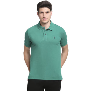 USI Uni Style Image Mens Smart Fit Con 11 Polo T-Shirt Color: Ultramarine Green