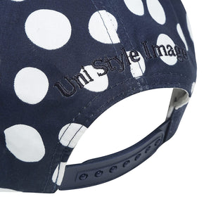 USI Uni Style Image Party Polka Dot Cap Navy