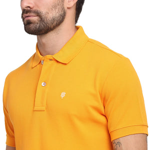 USI Uni Style Image Slim Fit Polo T-Shirt for Men - Smart Fit Half Sleeve Tshirt - Breathable/Durable Circular Knit Fabric - 50 wear Tested